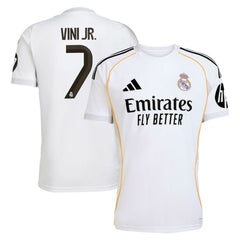 Vini Jr. Real Madrid 2025/26 Home Replica Jersey White - Adidas outlet