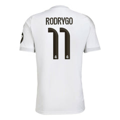 Rodrygo Real Madrid 2025/26 Home Replica Jersey White - Adidas sale
