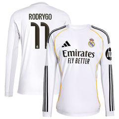 Rodrygo Real Madrid 2025/26 Home Replica Jersey White - Adidas outlet