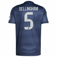 Jude Bellingham Real Madrid 2025/26 Away Replica Player Jersey Blue - Adidas sale