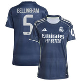 Jude Bellingham Real Madrid Women's 2025/26 Away Replica Player Jersey Blue - Adidas sale