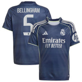 Jude Bellingham Real Madrid Youth 2025/26 Away Replica Player Jersey Blue - Adidas outlet