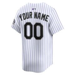 Colorado Rockies Nike Youth Home Custom Limited Jersey - White - Nike on Sale