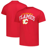Calgary Flames Champion Primary Logo T-Shirt - Red - NHL 203133683