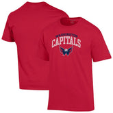 Washington Capitals Champion Primary Logo T-Shirt - Red - NHL 203133689