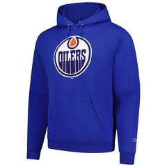 Edmonton Oilers Champion Primary Logo 1-Hit Pullover Hoodie - Royal - NHL 203133714
