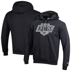 Los Angeles Kings Champion Primary Logo 1-Hit Pullover Hoodie - Black - NHL 203133738