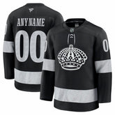Los Angeles Kings Fanatics Alternate Premium Custom Jersey - Black - NHL 203133893