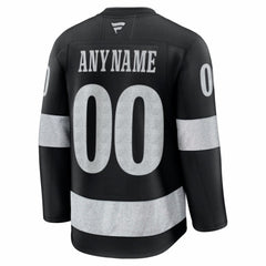 Los Angeles Kings Fanatics Alternate Premium Custom Jersey - Black - NHL 203133893