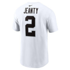 Nike Ashton Jeanty Las Vegas Raiders Name & Number T-Shirt White