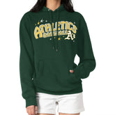 Athletics Starter Women's Fireworks Fleece Tri-Blend Pullover Hoodie - Green - MLB Lifestyle