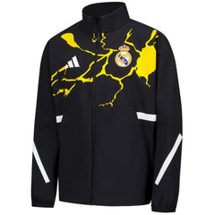 Real Madrid x Marvel Youth Anthem Full-Zip Jacket Black - Adidas Discount