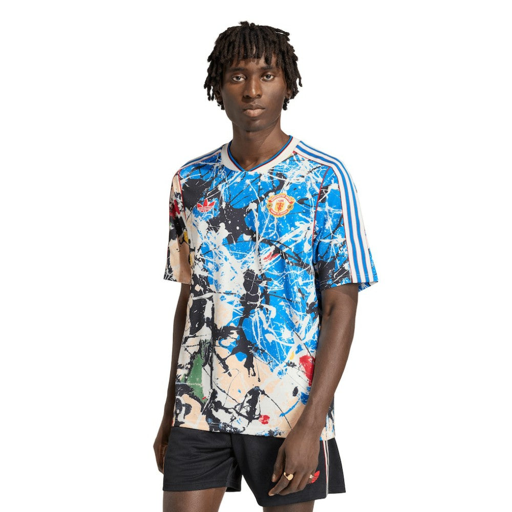 Manchester United X Stone Roses Replica Jersey Blue - Adidas outlet