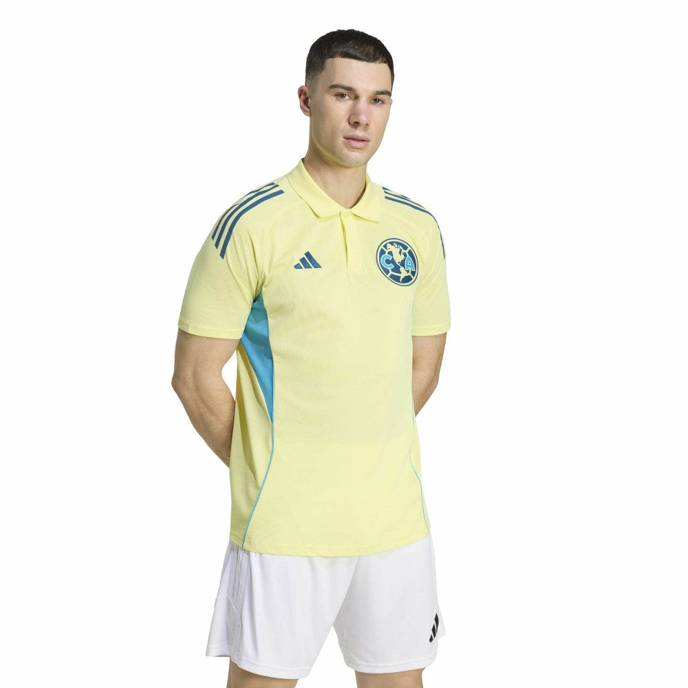 Club America Tiro 2025/26 Training Polo Yellow - Adidas cheap