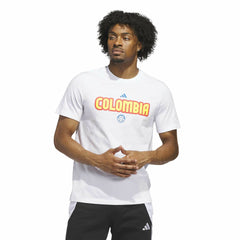 Colombia National Team Jersey Hook T-Shirt White - Adidas for sale