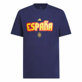 Spain National Team Jersey Hook T-Shirt Navy - Adidas