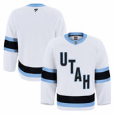 Utah Mammoth Fanatics Away Authentic Pro Jersey - White - NHL 203134960