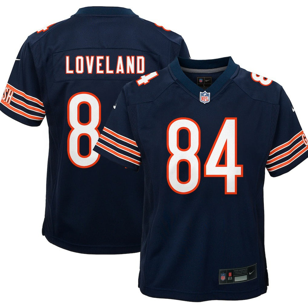 Nike Colston Loveland Chicago Bears Youth Game Jersey Navy