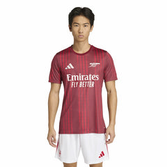 Arsenal 2025/26 Pre-Match Training Jersey Red - Adidas for sale