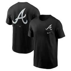 Atlanta Braves Nike Bar Loading T-Shirt - Black - Nike Online