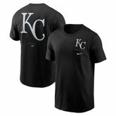 Kansas City Royals Nike Bar Loading T-Shirt - Black - Nike Lifestyle