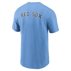 Boston Red Sox Nike Record Shattered T-Shirt - Light Blue - Nike Sale