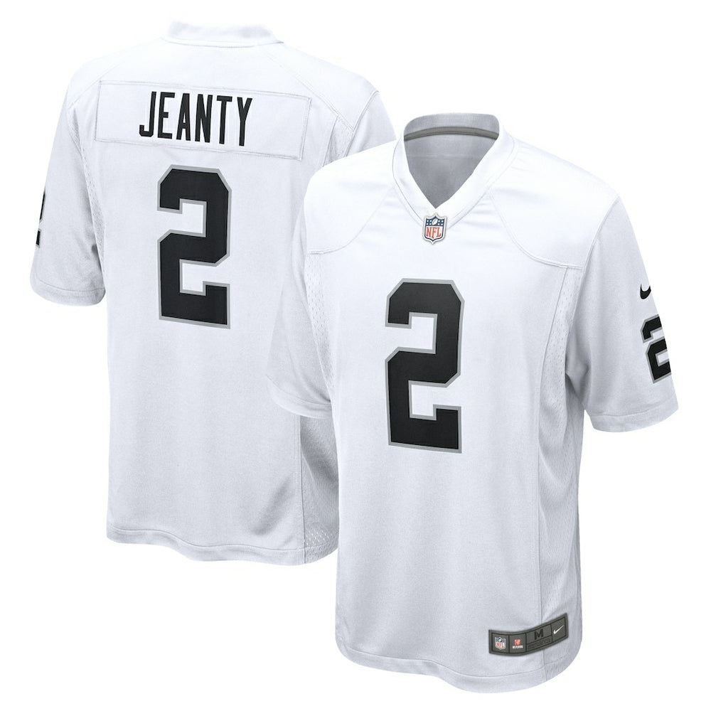 Nike Ashton Jeanty Las Vegas Raiders Game Jersey White