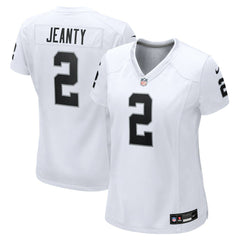 Nike Ashton Jeanty Las Vegas Raiders Women's Game Jersey White