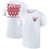 Florida Panthers Fanatics 2025 Stanley Cup Champions Jersey Roster T-Shirt - White - NHL 203140023