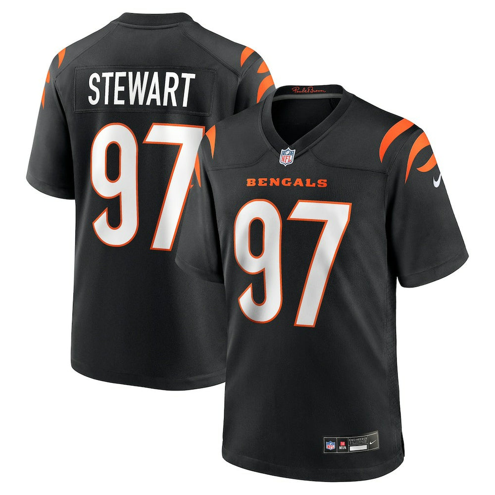 Nike Shemar Stewart Cincinnati Bengals Team Game Jersey Black