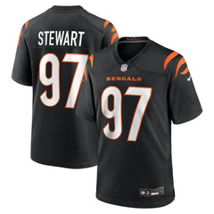 Nike Shemar Stewart Cincinnati Bengals Team Game Jersey Black