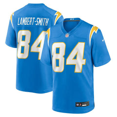 Nike KeAndre Lambert-Smith Los Angeles Chargers Team Game Jersey Powder Blue