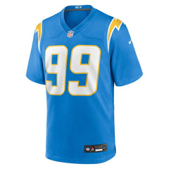Nike Jamaree Caldwell Los Angeles Chargers Team Game Jersey Powder Blue