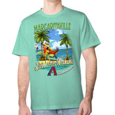 Arizona Diamondbacks Margaritaville Livin' for the Weekend T-Shirt - Mint - MLB on Sale