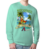 Arizona Diamondbacks Margaritaville Livin' for the Weekend Long Sleeve T-Shirt - Mint - MLB on Sale
