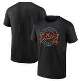 Edmonton Oilers Colorblock Puck T-Shirt - Black - NHL 203143850
