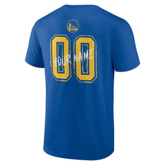 Golden State Warriors Hustle Custom T-Shirt Royal