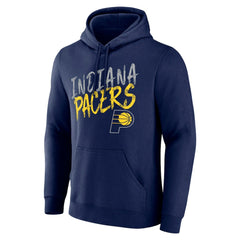 Indiana Pacers Hustle Custom Pullover Hoodie Navy