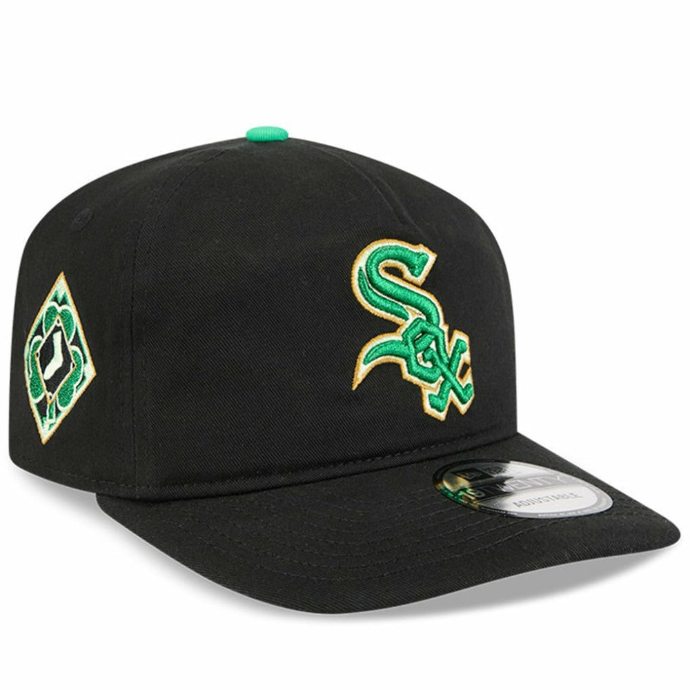 Chicago White Sox New Era 2026 St. Patrick's Day 19TWENTY Adjustable Hat - Black - New Era Lifestyle