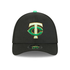 Minnesota Twins New Era 2026 St. Patrick's Day 39THIRTY Flex Hat - Black - New Era on Sale