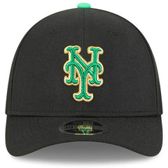 New York Mets New Era 2026 St. Patrick's Day 39THIRTY Flex Hat - Black - New Era Sale