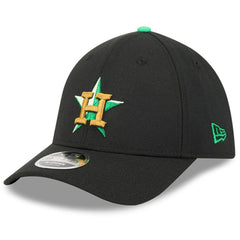 Houston Astros New Era 2026 St. Patrick's Day 39THIRTY Flex Hat - Black - New Era Lifestyle