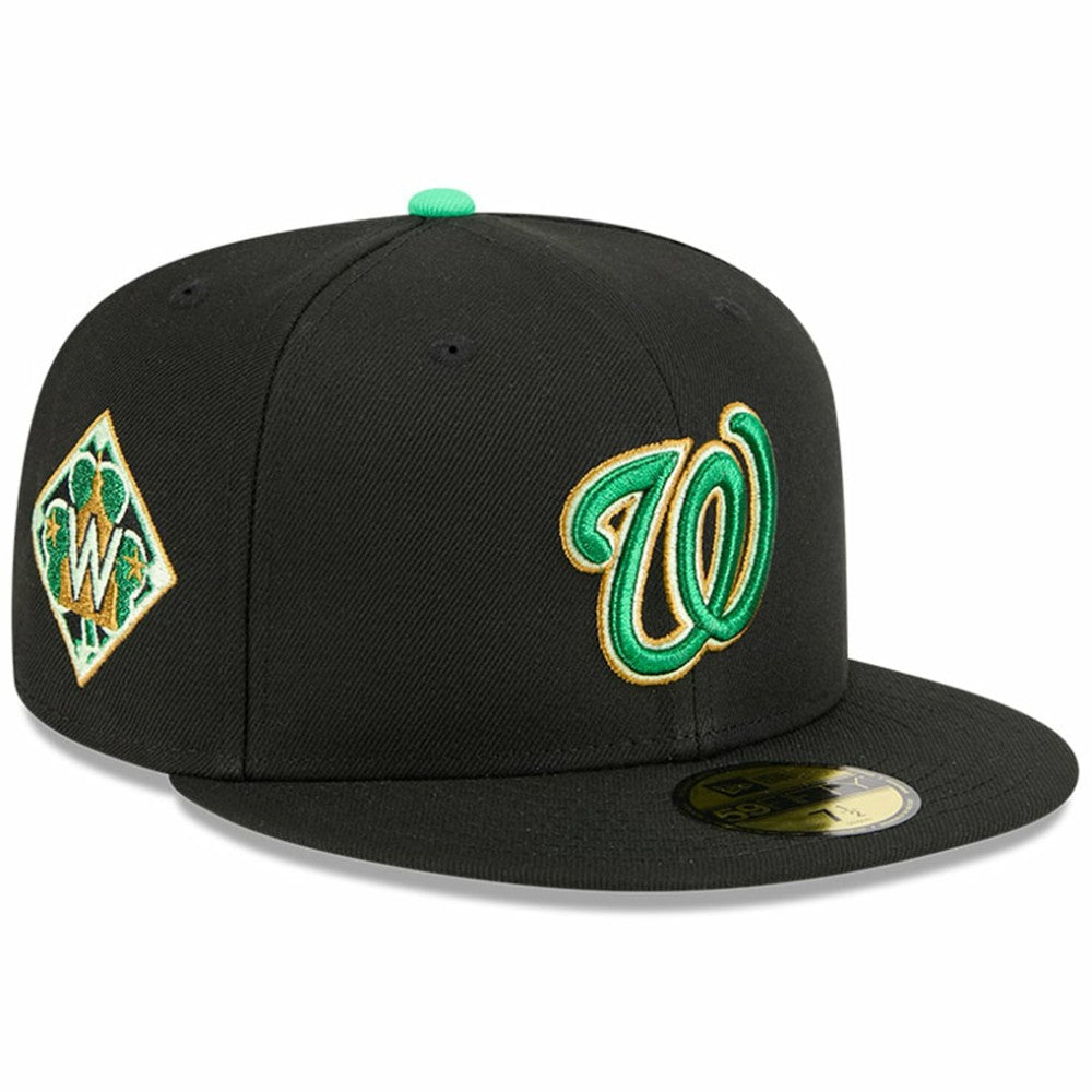 Washington Nationals New Era 2026 St. Patrick's Day 59FIFTY Fitted Hat - Black - New Era Online