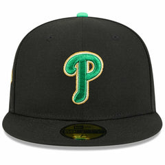 Philadelphia Phillies New Era 2026 St. Patrick's Day 59FIFTY Fitted Hat - Black - New Era on Sale