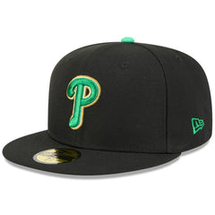 Philadelphia Phillies New Era 2026 St. Patrick's Day 59FIFTY Fitted Hat - Black - New Era on Sale