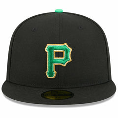 Pittsburgh Pirates New Era 2026 St. Patrick's Day 59FIFTY Fitted Hat - Black - New Era Sale