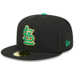 St. Louis Cardinals New Era 2026 St. Patrick's Day 59FIFTY Fitted Hat - Black - New Era Discount