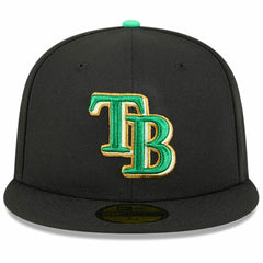 Tampa Bay Rays New Era 2026 St. Patrick's Day 59FIFTY Fitted Hat - Black - New Era Sale