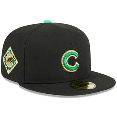 Chicago Cubs New Era 2026 St. Patrick's Day 59FIFTY Fitted Hat - Black - New Era on Sale