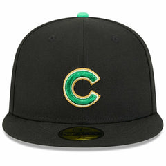 Chicago Cubs New Era 2026 St. Patrick's Day 59FIFTY Fitted Hat - Black - New Era on Sale